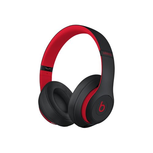 Beats Studio3 - The Beats Decade Collection - écouteurs avec micro - circum-aural - Bluetooth - sans fil - Suppresseur de bruit actif - isolation acoustique - rouge, noir provoquant
