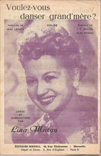 Lina Margy : Voulez-Vous Danser Grand'mère ? ( Valse )