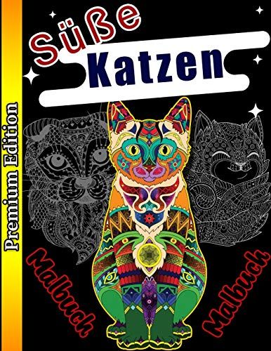 Malbuch Süße Katzen
