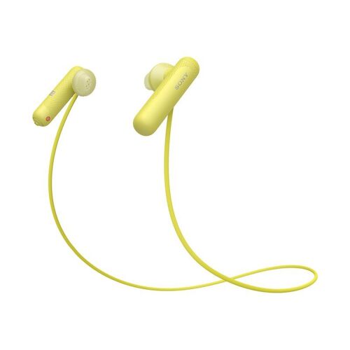 Sony WI-SP500 - Écouteurs avec micro - intra-auriculaire - Bluetooth - sans fil - NFC* - jaune