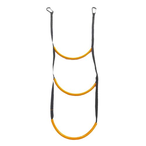 Échelle de corde Marine pliable Portable, Extension pour bateau gonflable, bateau à voile, Kayak, canoë, Motorboa, 3 étapes