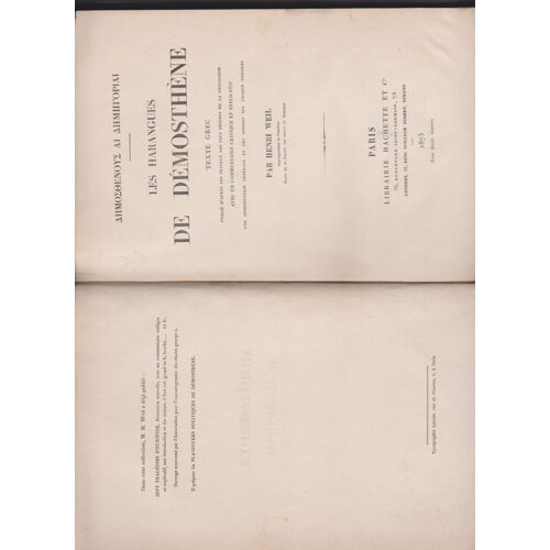 Les Harangues De Démosthène