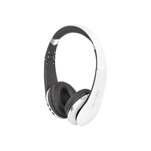 trevi dj 1200 BT - Elegance - écouteurs avec micro - circum-aural - Bluetooth - sans fil - jack 3,5mm - blanc