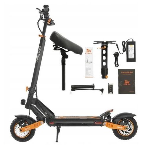 Trottinette Électrique Kukirin G2 Max 1000w 10*2.75 '' Pneus Pneumatiques Tout-Terrain 48v 20ah Batterie 80km Portée 3 Vitesses