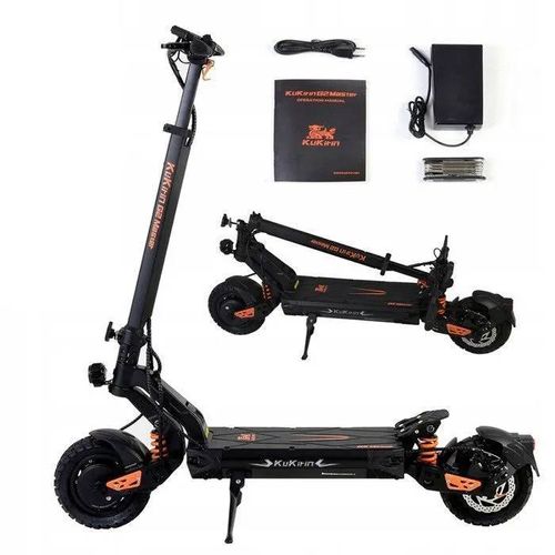 Trottinette Électrique Pliable Kukirin G2 Master - Moteur 2*1000w - Batterie 52v 20.8ah - Autonomie 70km - Portée Maximale