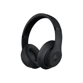 Beats Studio3 Wireless - Écouteurs avec micro - circum-aural - Bluetooth - sans fil - Suppresseur de bruit actif - isolation acoustique - noir mat