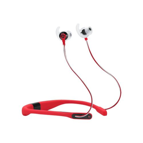 JBL Reflect Fit - Écouteurs avec micro - intra-auriculaire - tour de cou - Bluetooth - sans fil - rouge