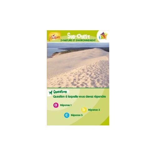 Carte Poulain / Sud-Ouest / 2 Nature Et Environnement