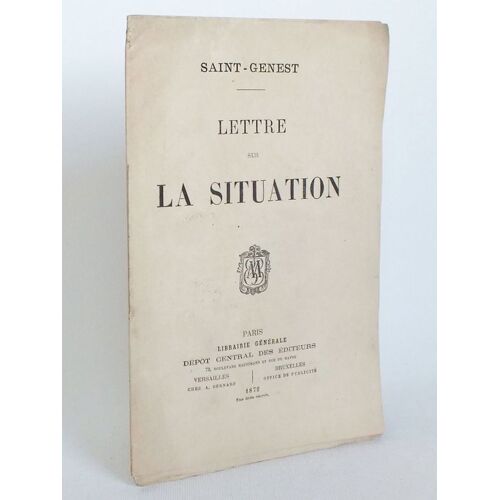 Lettre Sur La Situation