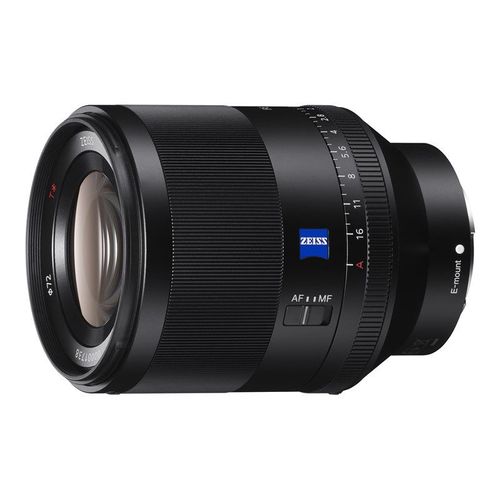Objectif Sony SEL50F14Z 50 mm - f/1.4 Planar T* ZA - Sony E-mount - pour Cinema Line; a VLOGCAM; a1; a1 II; a6700; a7 IV; a7C; a7C II; a7CR; a7R V; a7s III; a9 III