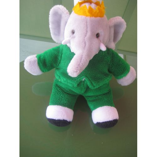Peluche Doudou Babar 38 Cm