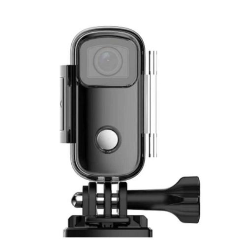 SJCam C100 Mini HD Action Thumb Caméra étanche 30 m Corps magnétique Wi-Fi Mode Live Noir