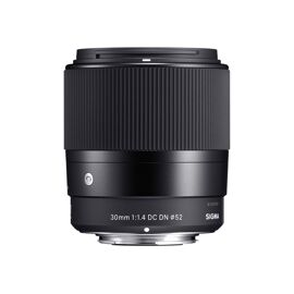 Sigma Contemporary - Objectif - 30 mm - f/1.4 DC DN - Sony E-mount - pour Sony Cinema Line; a VLOGCAM; a1; a1 II; a6700; a7 IV; a7 V; a7C II; a7CR; a7R V; a9 III