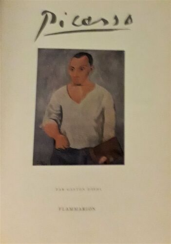 Les Grands Maîtres De La Peinture Moderne - Picasso - Reliure Cuir, Titres Dorés À L'or 23 Carats Frappés Au Balancier