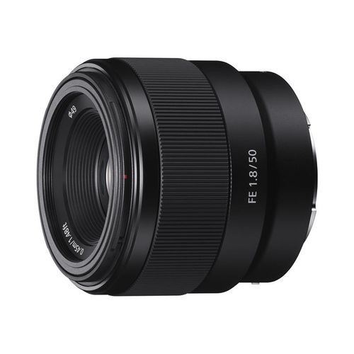 Objectif Sony SEL50F18F 50 mm - f/1.8 FE - Sony E-mount - pour Cinema Line; a VLOGCAM; a1; a1 II; a6700; a7 IV; a7C; a7C II; a7CR; a7R V; a7s III; a9 III