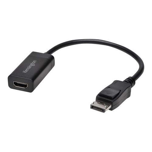 Kensington VP4000 4K Video Adapter - Adaptateur vidéo - DisplayPort mâle pour HDMI femelle