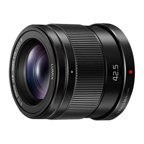 Objectif Panasonic Lumix H-HS043E - Fonction Télé - 42.5 mm - f/1.7 G - Micro Four Thirds - pour Lumix DC-BGH1; Lumix G DC-G100, G110, G90, GF10, GF90, GH5M2, GH6, GH6L, GX880, GX9, GX9H