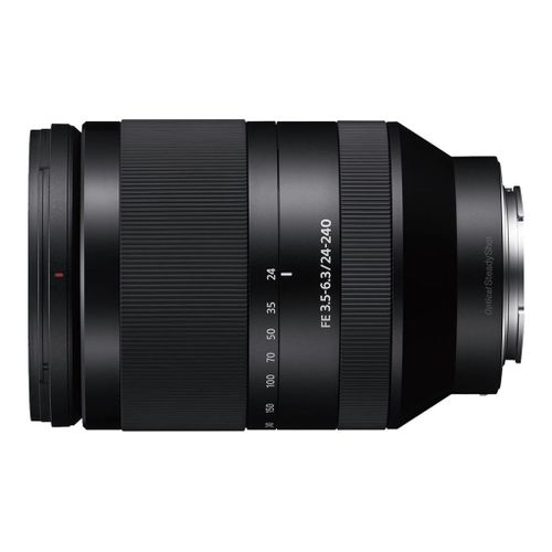 Objectif Sony SEL24240 - Fonction Zoom - 24 mm - 240 mm - f/3.5-6.3 FE OSS - Sony E-mount - pour Cinema Line; a VLOGCAM; a1; a1 II; a6700; a7 IV; a7C; a7C II; a7CR; a7R V; a7s III; a9 III