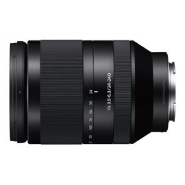 Sony SEL24240 - Objectif à zoom - 24 mm - 240 mm - f/3.5-6.3 FE OSS - Sony E-mount - pour Cinema Line; a VLOGCAM; a1; a1 II; a6700; a7 IV; a7 V; a7C; a7C II; a7CR; a7R V; a9 III