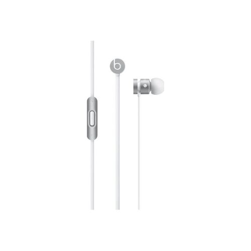 Beats urBeats - Écouteurs avec micro - intra-auriculaire - filaire - jack 3,5mm - isolation acoustique - argent