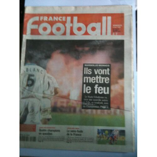 France Football Bis  N° 2743 : Marseille-Monaco
