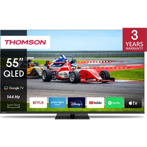 Thomson 55QG7C14 55" (139 cm) Google TV, QLED, 4K Ultra HD, 144 Hz, HDR10, Dolby Vision