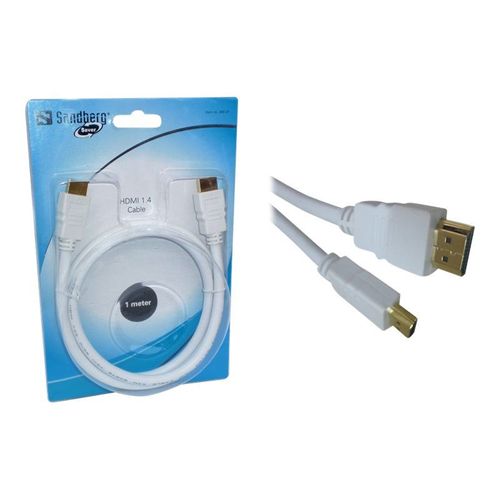 Sandberg Saver - Câble HDMI - HDMI mâle pour HDMI mâle - 1 m