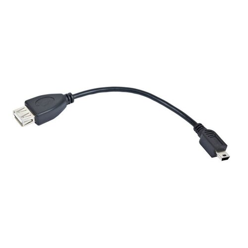Gembird - Adaptateur de données - USB type B femelle pour mini-USB de type B mâle - 15 cm