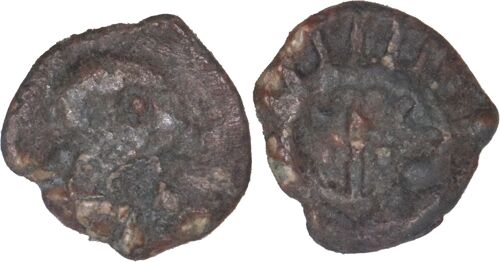 France - Méreau Médiéval En Plomb À Identifier - 16.7 Mm - 12-301