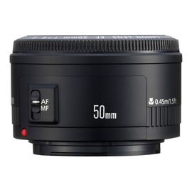 Objectif Canon EF 50 mm - f/1.8 II - Canon EF - pour EOS 1000, 1D, 50, 500, 5D, 7D, Kiss F, Kiss X2, Kiss X3, Rebel T1i, Rebel XS, Rebel XSi