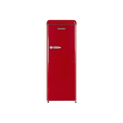 Réfrigérateur Schneider Vintage SCCL222VR - 54.6x62.6x149.7 cm (lxpxh) - 229 litres - classe E - rouge