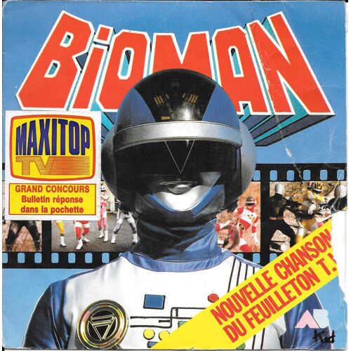 Bioman (Chanson Générique Tv) / Vocal & Instrumental [Vinyle 45 Tours 7"]