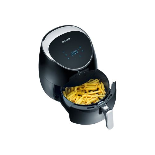 SEVERIN FR 2445 - Friteuse avec peu d'huile - 5 litres - 2 kWatt - noir/argent métallisé