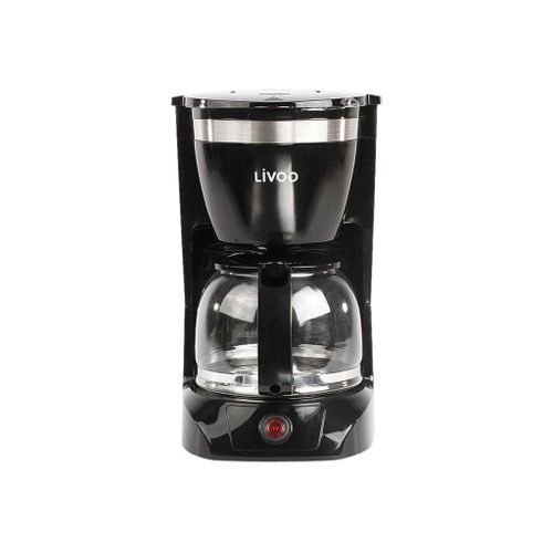 Livoo DOD163N - Cafetière - 12 tasses - noir
