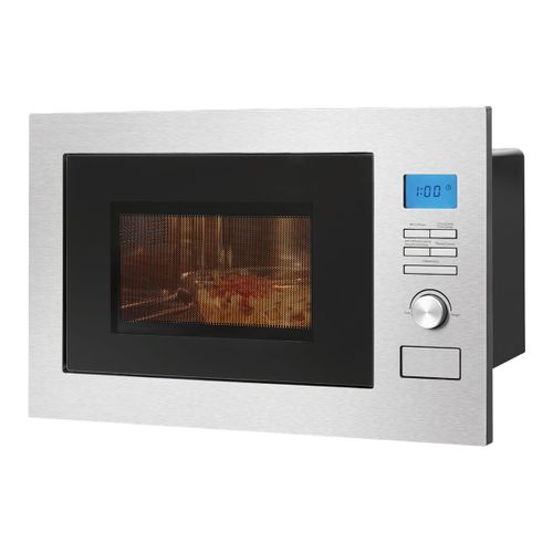 Micro ondes encastrable avec grill Inox Bomann MWG3001HEB