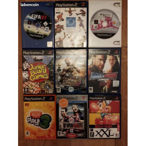 Nombreux Jeux ( 9 ) Pour Playstation 2.