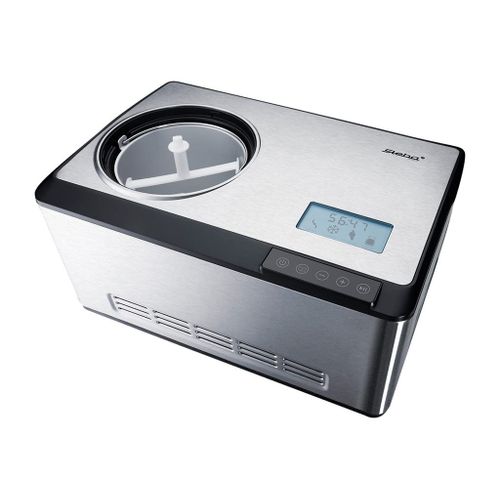 Steba IC 180 - Sorbetière - 2 litres - 180 Watt - inox/noir