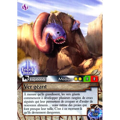 Ver Géant - Fantasy Riders - Panini - 359/396