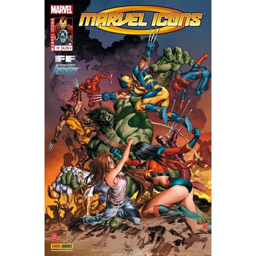 Marvel Icons N° 17 : " La Renaissance " ( F. F. - The New Avengers )