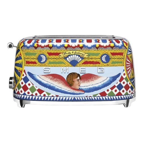 Smeg Dolce&Gabbana TSF02DGEU - Grille-pain - 4 tranche - 2 Emplacements