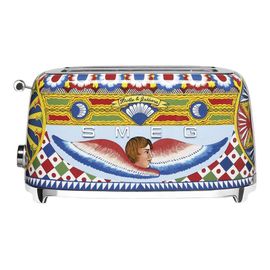 Smeg Dolce&Gabbana TSF02DGEU - Grille-pain - 4 tranche - 2 Emplacements