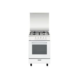 Glem Alpha GA551GWH Cuisinière Blanc/inox