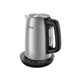 Philips Avance Collection HD9359 - Bouilloire - 1.7 litres - 2.2 kWatt - métal/métal brossé noir