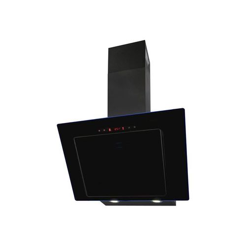 Hotte Cheminée coudée Exquisit KFD 607-2 L - Noir