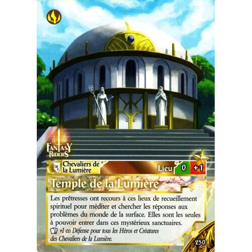Temple De La Lumière - Fantasy Riders - Panini - 250/396