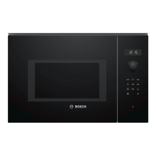 Bosch Serie | 6 BFL554MB0 - Four micro-ondes monofonction - intégrable - 25 litres - 900 Watt - noir