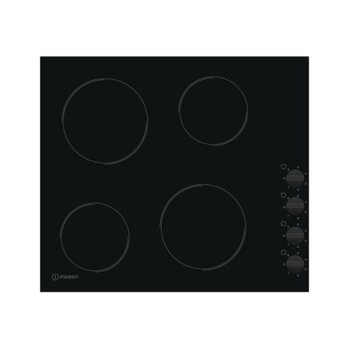 Indesit RI 860 C Vitrocéramique Noir - 4 foyers