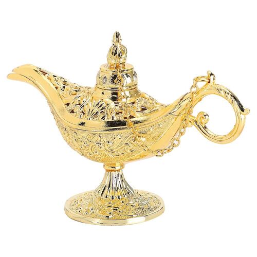 Artisanat en métal souhaitant la lumière Aromathérapie Four Ameublement Maison Décoration CadeauxOr