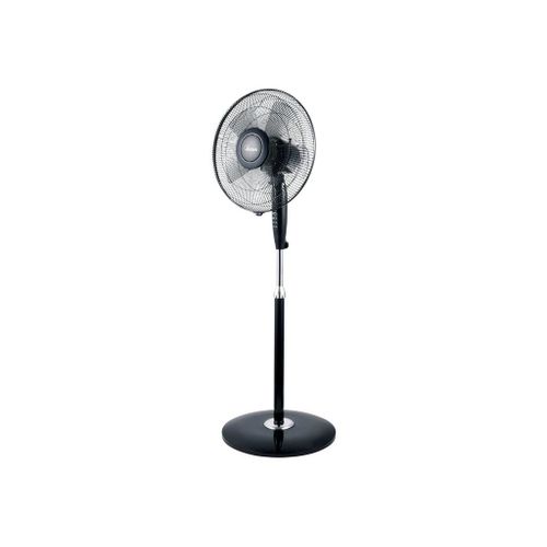Ardes Style AR5S41PB - Ventilateur - 40 cm - Noir avec des touches chromées