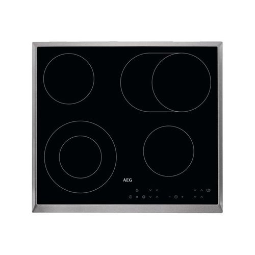 AEG HK634060XB Vitrocéramique Noir - 4 foyers